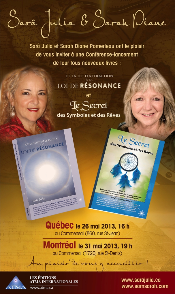 Lancement Des Livres De Sarah Diane Pomerleau Et Sarâ Julia - 